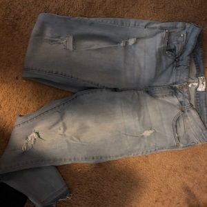 Celebrity pink skinny jeans sz 16